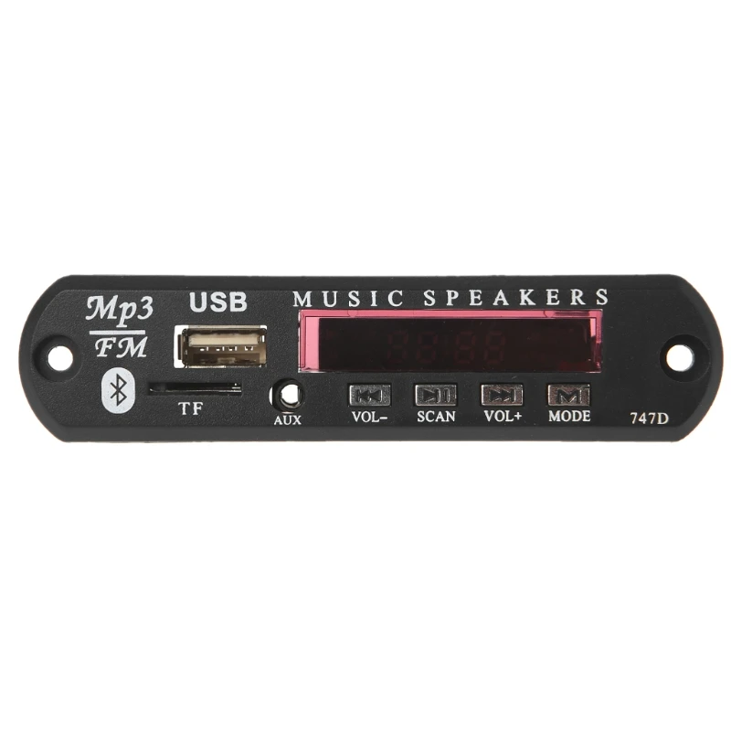 1 комплект Новый беспроводной Bluetooth пульт дистанционного управления 12 в MP3 WMA