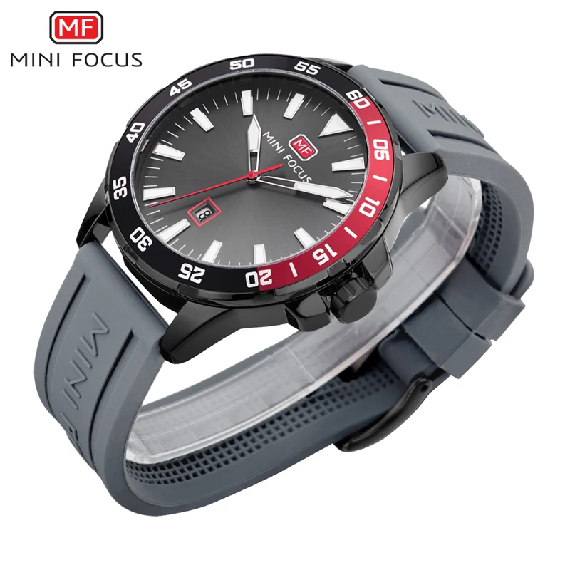 MINIFOCUS мужские спортивные часы люксовый бренд военные Мужские кварцевые
