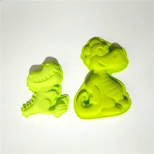 2 шт. дизайн милый мультфильм 3D динозавр силиконовые формы торт Кастрюли мусс, торт плесени DIY Пирог Инструменты Формы для выпечки Mold Maker 2 шт. дизайн милый мультфильм 3D динозавр силиконовые формы торт Кастрюли мусс, торт плесени DIY Пирог Инструменты Формы для выпечки Mold Maker