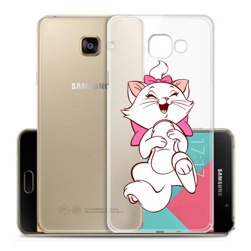 Силиконовый чехол из ТПУ для Samsung 2016 2017 A5 A7 J3 J5 J7 A6 A8 с рисунком