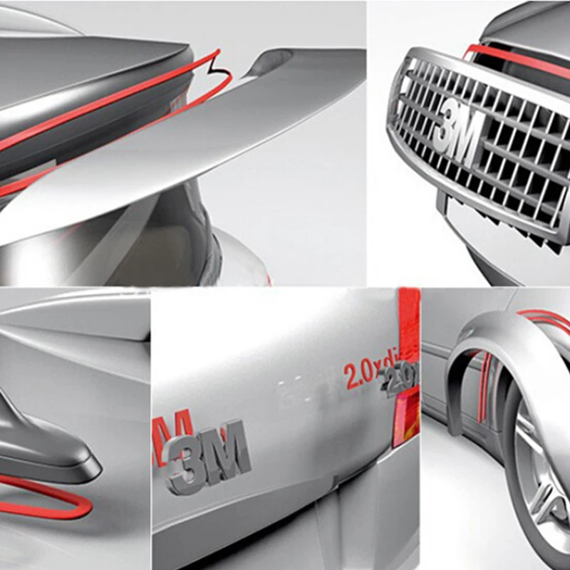 Универсальные автомобильные наклейки 3 метра двусторонняя клейкая лента для Honda