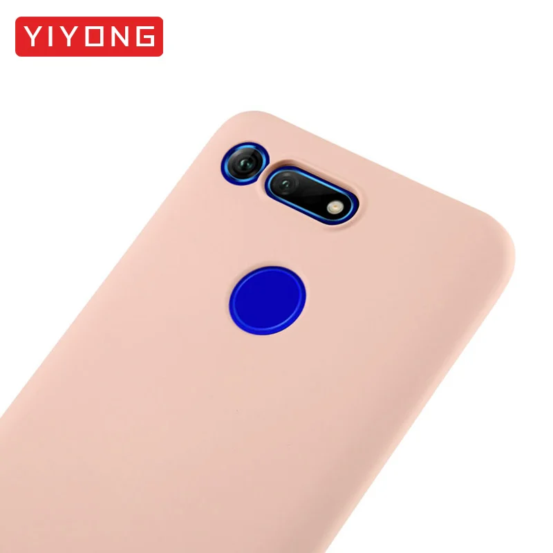 YIYONG huawei Honor вид 20 V10 V9 чехол тонкий из ТПУ мягкий Pro Lite жидкий силикон 10 8X Max V |