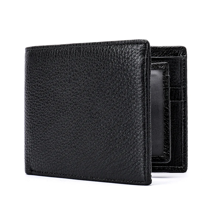 Для мужчин s кошелек из воловьей кожи Элитный бренд кошельки Бизнес держатель для