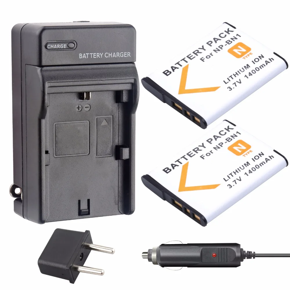 Аккумулятор и зарядное устройство для Фотоаппарата Sony, 1400 мАч