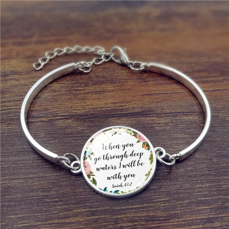 Христианские ювелирные изделия Библия Сюжетный браслет каждый хороший и