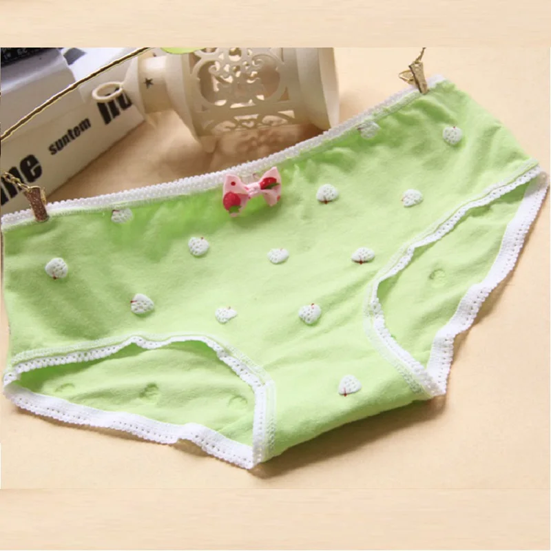 Женское нижнее белье с клубникой сексуальные трусики из хлопка 2018|ladies underwear