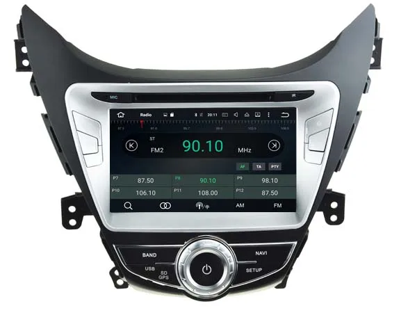 Для HYUNDAI ELANTRA ix35 AVANTE Android 8 0 автомобильный dvd плеер Восьмиядерный (8 ядер) 4G RAM 1080P 32GB