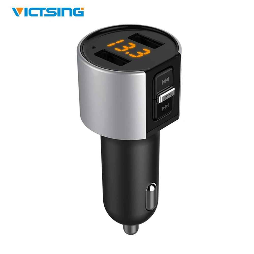 Автомобильный FM трансмиттер Victsing с Bluetooth mp3 плеером
