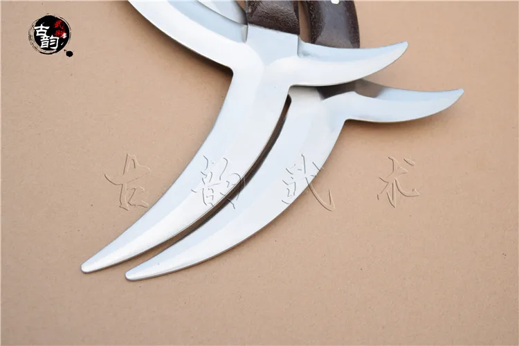 Ziwu Yuanyang tomahawk кунг-фу сплетни из нержавеющей стали Yuanyang Yue оленьи ножи Меридиан холодное оружие боевые искусства поставки