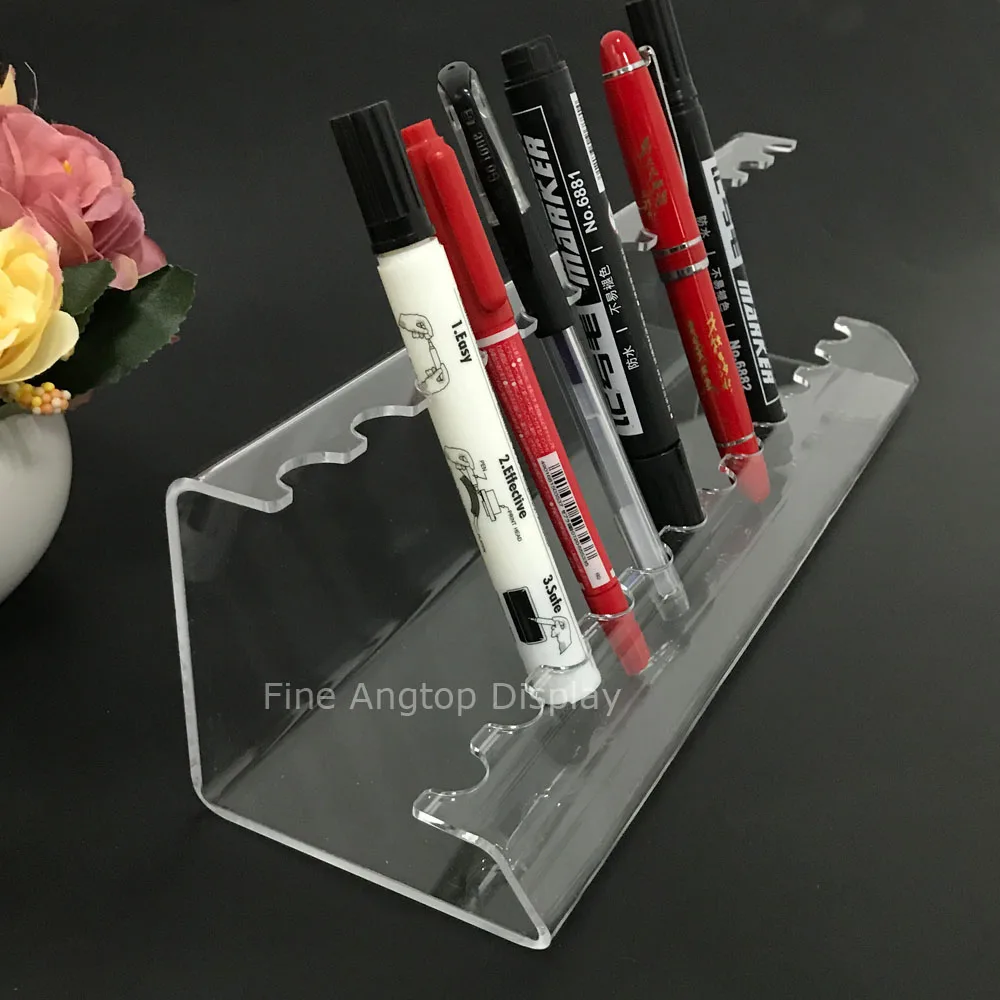 Прозрачный акриловый держатель для ручек стойка-органайзер украшений браслетов