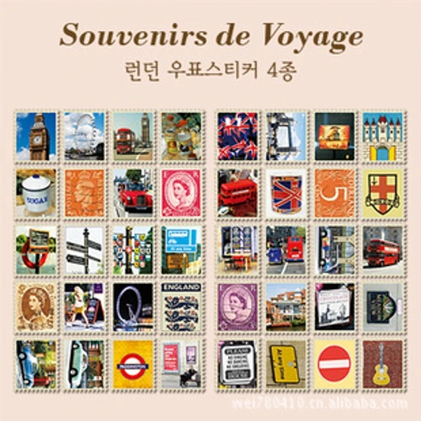 4 листа/упаковка DIY Скрапбукинг Бумага Винтаж Лондон Дороти штамп для ежедневника