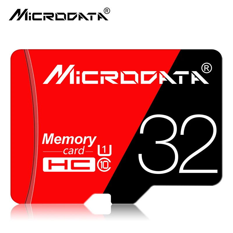 Красный micro sd 16 ГБ 32 ГБ SDHC microsd 64 Гб 128 ГБ Флэш-карта памяти SDXC класс 10 TF/micro sd карта с посылка
