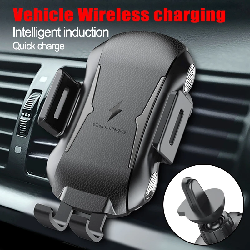 

10W QI Vehicle Wireless Charger for IPhone 8 X for Samsung S9 S6 Fast Charger Car Mount Holder Stand for Xiaomi MIX 2S MAX3