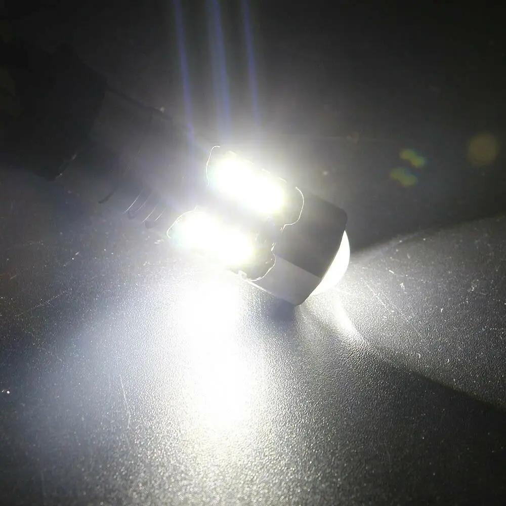 Автомобисветильник PW24W 2835 10SMD 2 шт./компл. белые светодиодные лампы для дневных
