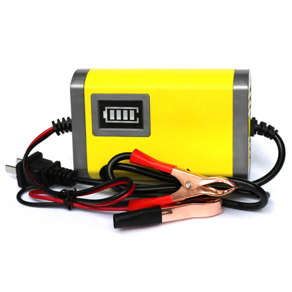 Умное зарядное устройство для автомобильного аккумулятора 12 В 2 А автоматическое