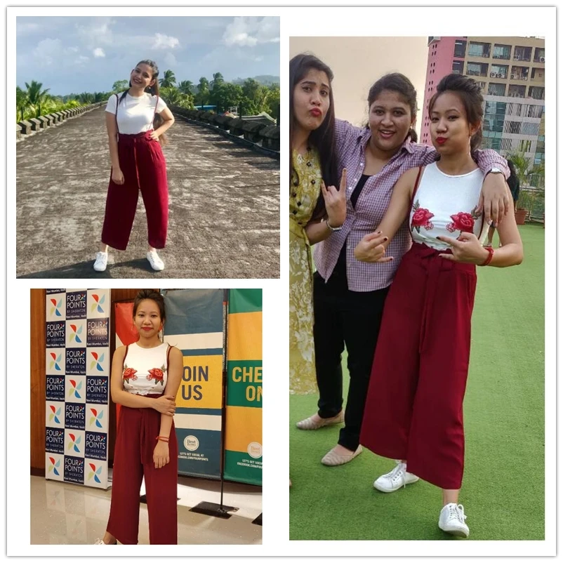 Dotfashion, одноцветные, с узелком, передний карман, боковой передник, брюки, элегантный женский комбинезон, весна, Повседневный, без рукавов, широкие штаны, комбинезоны