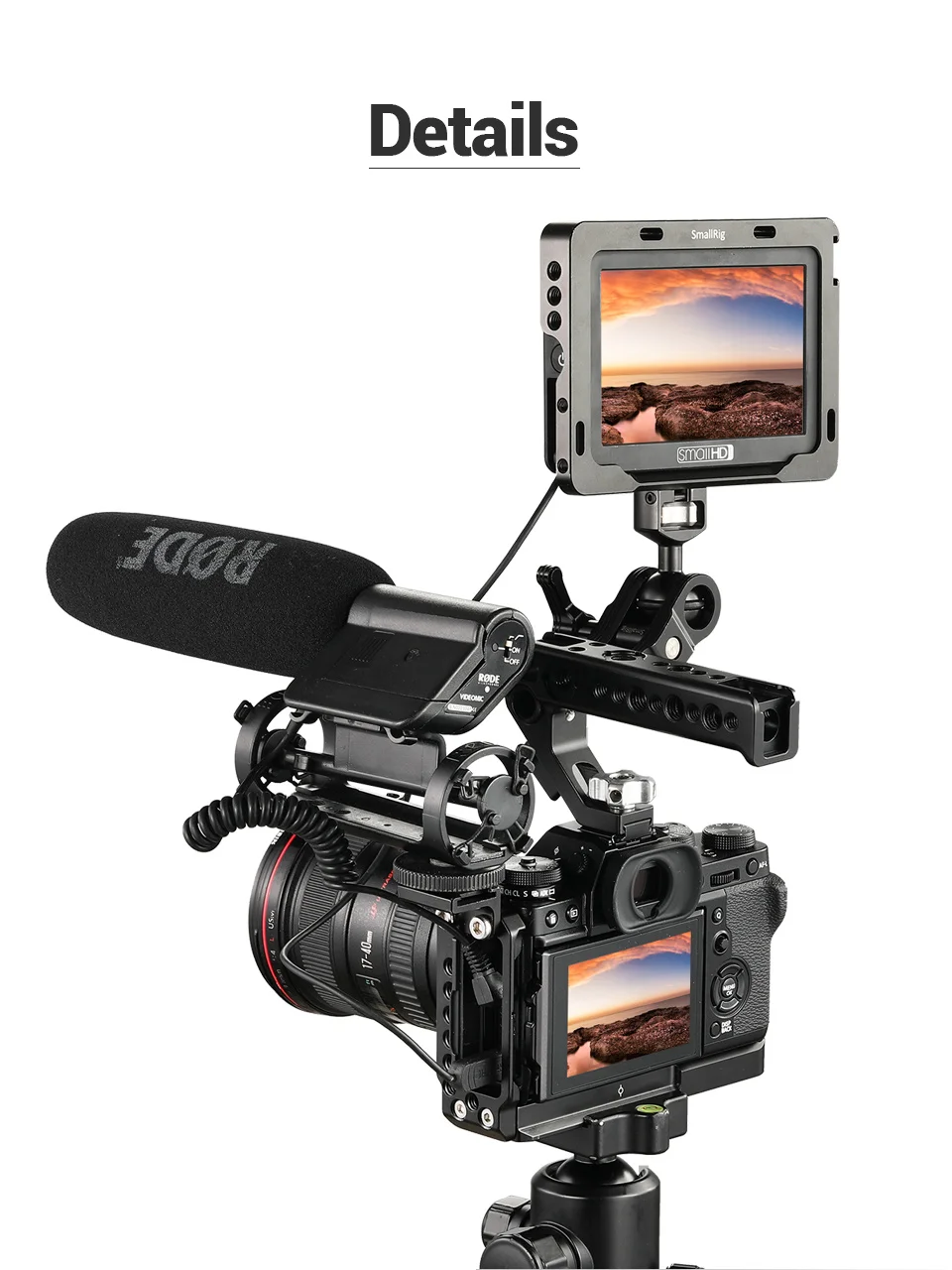 SmallRig X-T3/X-T2 Quick Release L-Bracket Plate for Fujifilm X-T3 and X-T2 Arca-Swiss Standard L Plate Mounting Plate-2253