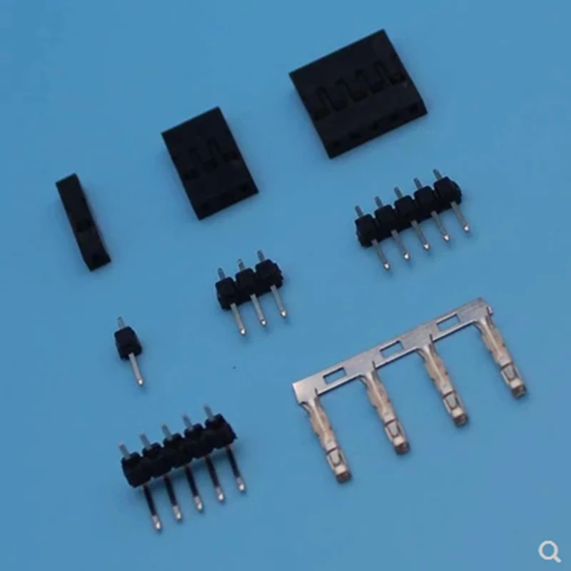 2 комплекта DuPont 1 P 12 54 мм шаг разъем PCB электронный провод к клемме