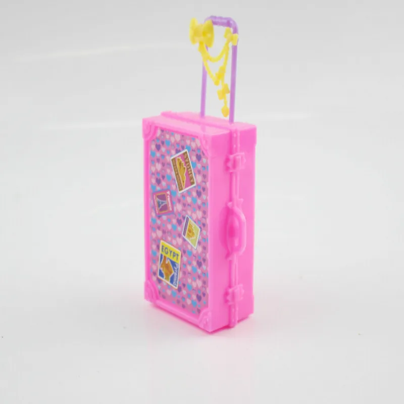 Новый милый пластиковый 3d-костюм для путешествий чехол багажа кукольного домика