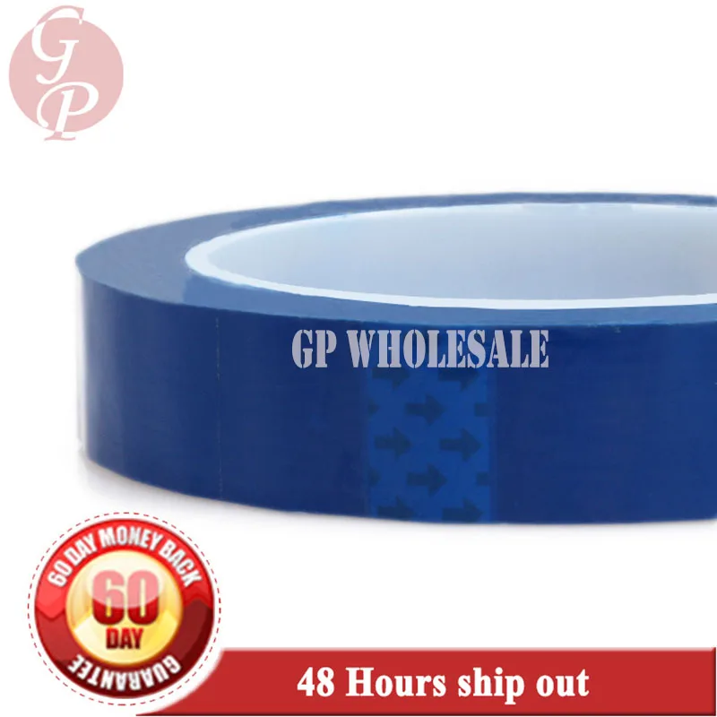 

75mm width*66Meter, Single Face Adhered Isolating Mylar Tape for motors, Fasten, Blue