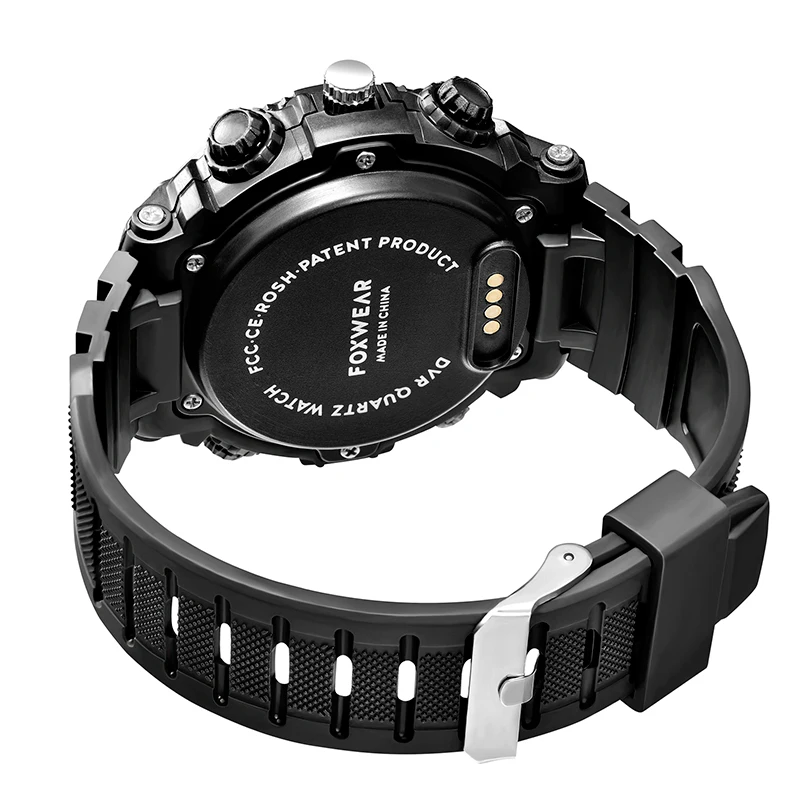 FOXWEAR 9 бренд 16 г/32 г Камера часы USB HD720 видео запись кварцевые IPX7 водонепроницаемый