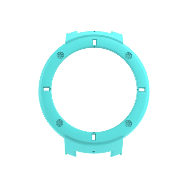 lightblue Для Amazfit Verge Xiaomi Huami 3 lite чехол SIKAI защитный ПК Бампер Смарт-часы крышка Анти-Scracth ультра светильник многоцветный - Цвет: lightblue