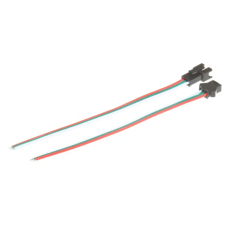 300 пара 3 булавки 22AWG SM коннектор провода кабель штекер для светодиодный драйвер