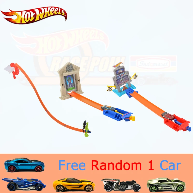 Подлинный бренд Mattel hot Wheels автомобильный трек набор простой стиль Модернизированная версия Hotwheels автомобиль трек модель BCT35 для ребенка подарок на день рождения