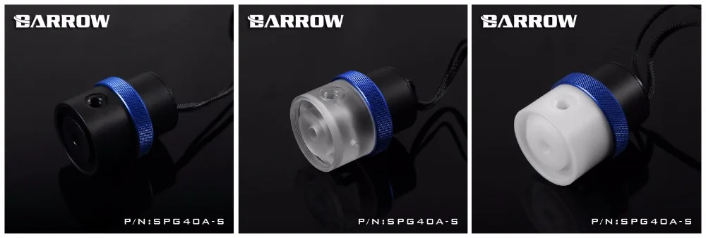 Курган D5 насос коробка комплект PWM 18 Вт+ резервуар для водяного охлаждения прозрачный/черный/белый POM SPG40A-S