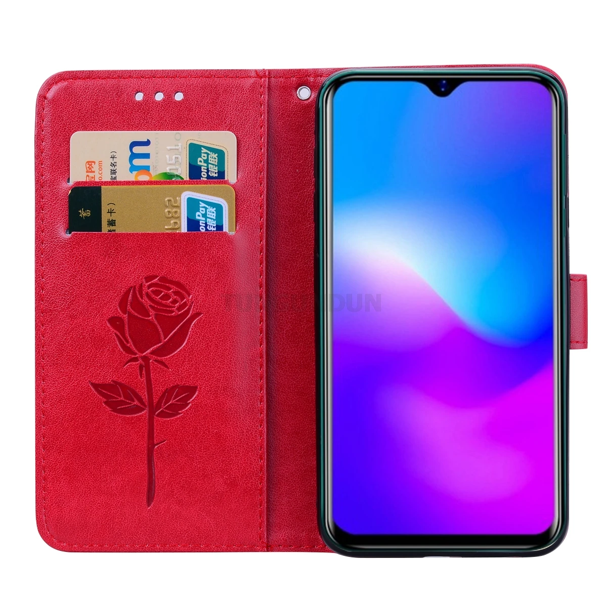 Чехол для Huawei nova 5 Pro защитный чехол книжка из искусственной кожи с подставкой