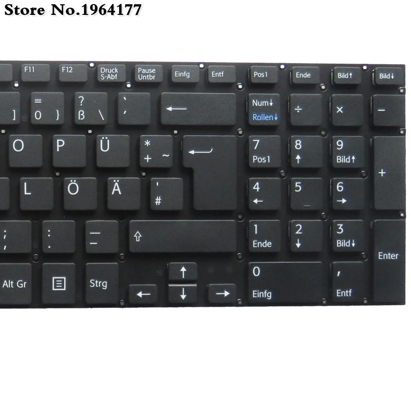 Новая клавиатура GR для ноутбука sony Vaio Fit SVF 15 SVF15 FIT15 SVF152 SVF153 SVF1541 greman версия без рамки черный