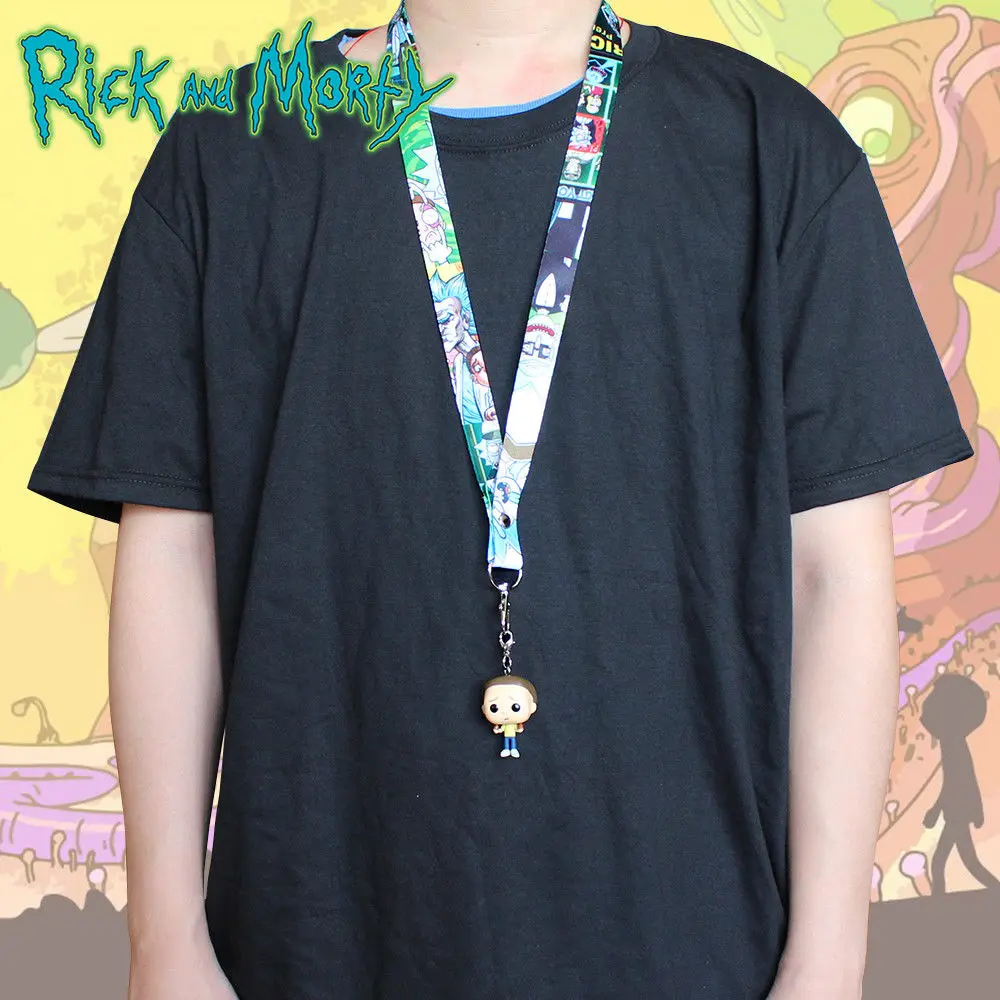 OHCOMICS Горячая Аниме Рик и Мори милый Морти Мобильный телефон Веревка ремень