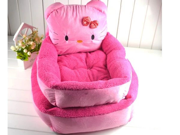 2 Размеры рисунок Hello Kitty ПЭТ теплое мягкое дом питания для собаки/кошки/кролик
