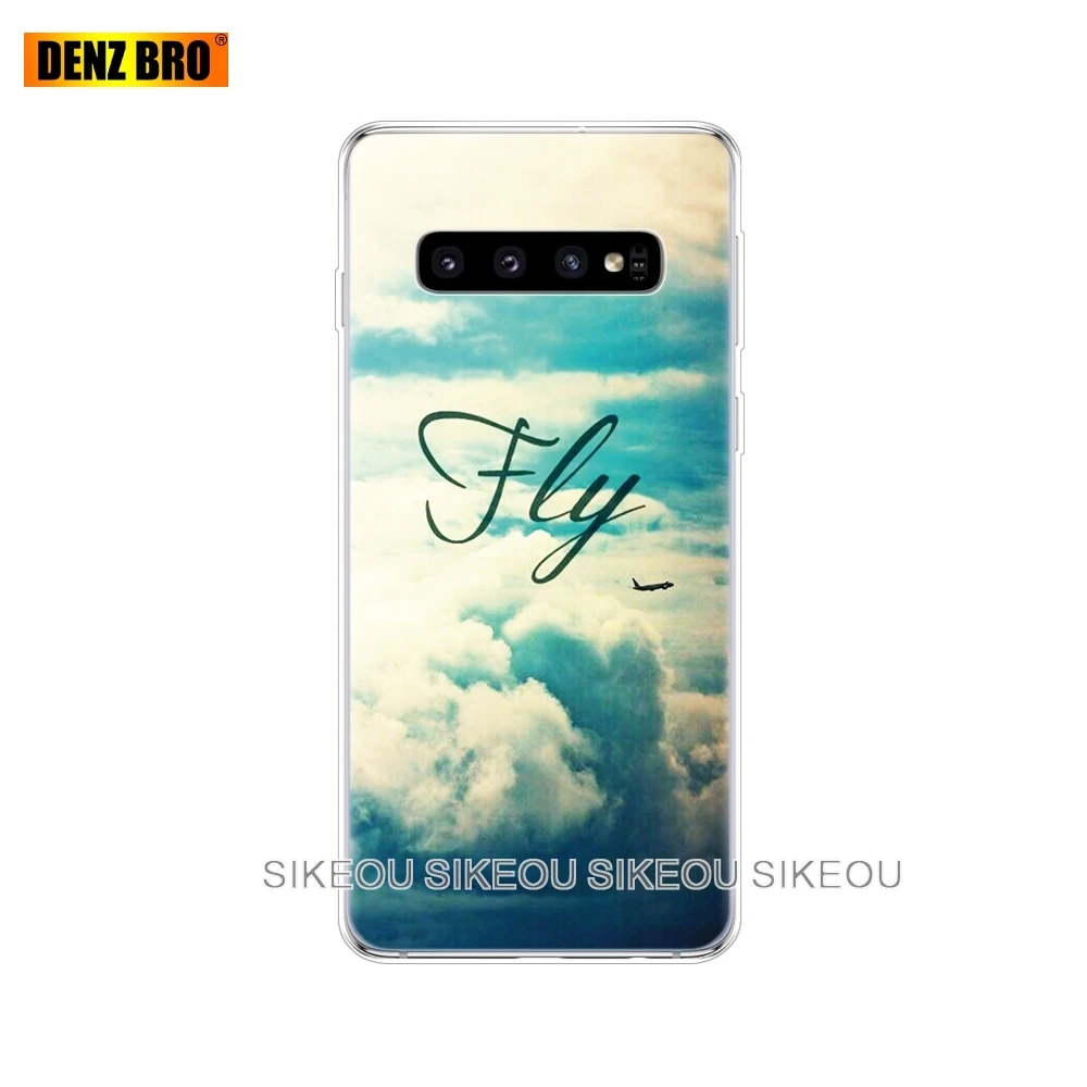 34695 Для samsung Galaxy S10 чехол S10Plus силиконовый чехол ТПУ чехол для телефона S10 E чехол на samsung S10 плюс G975F S 10 SM-G973F чехол - Цвет: 34695