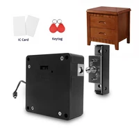 smart electronic hidden rfid cabinet lock no hole easy installation furniture locker wardrobe shoe cabinet drawer lock with tags