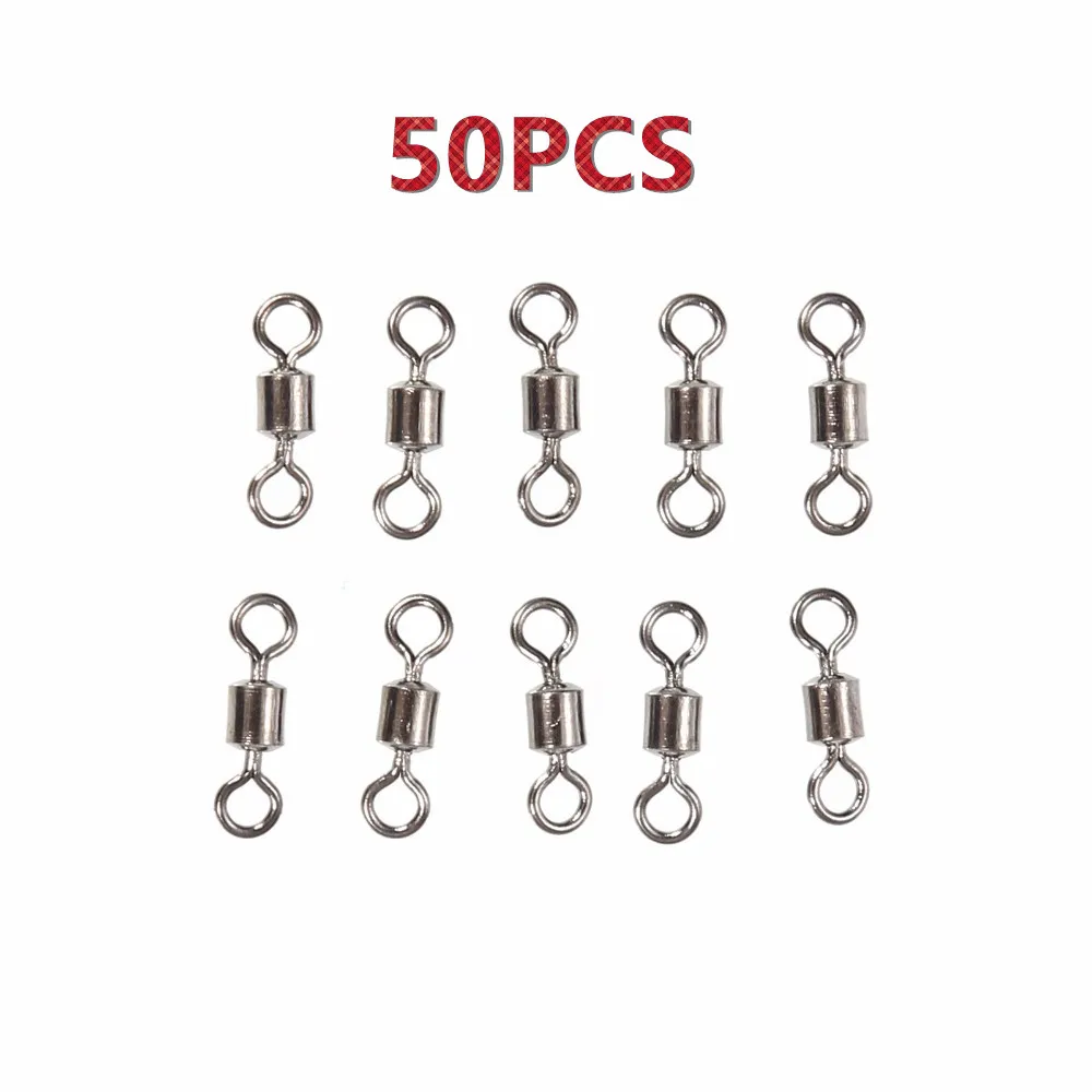 50 ШТ. Высокое Качество Шарикоподшипник Роллинг Поворотный Твердые Кольца