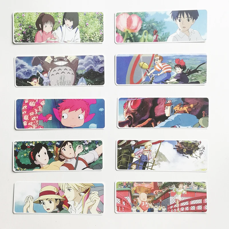 36 шт./компл. Хаяо миядзяки книга Знаки японский пометки книжных и мин наклейки &
