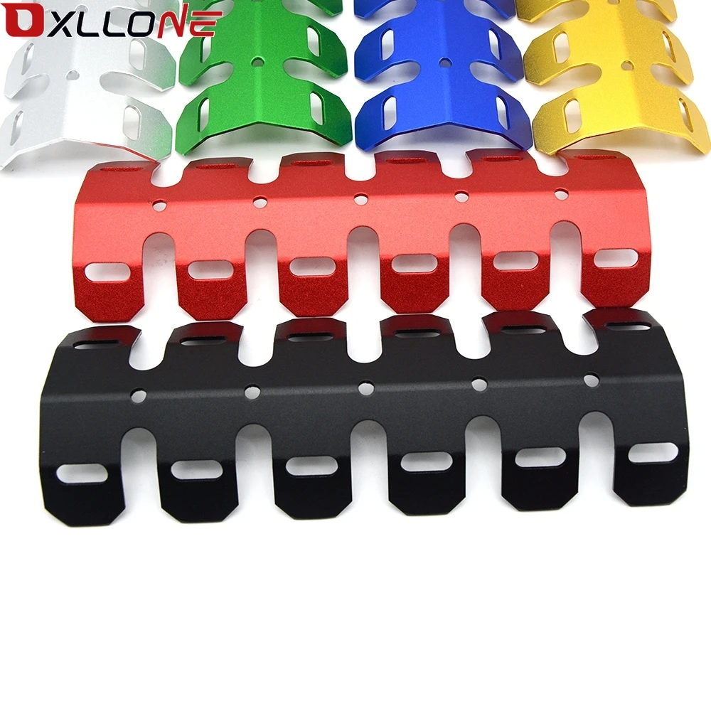 Глушитель выхлопной трубы для внедорожников защита труб теплозащита Kawasaki KX KLX KFX