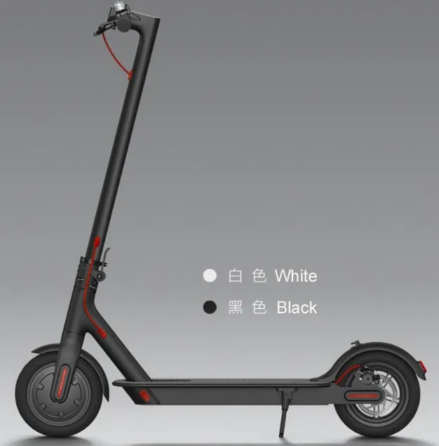 XIAOMI QICYCLE Электрический Скутер Складной Портативный Мини Досуг 8,5 дюймов 250 Вт Мотор умный скутер кинетическое восстановление энергии