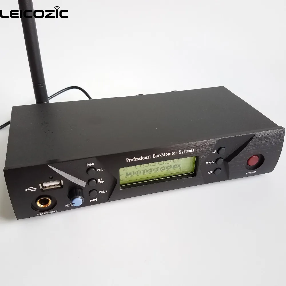 Профессиональный IEM System s 4 Приемник Leicozic беспроводной монитор в ушах система для