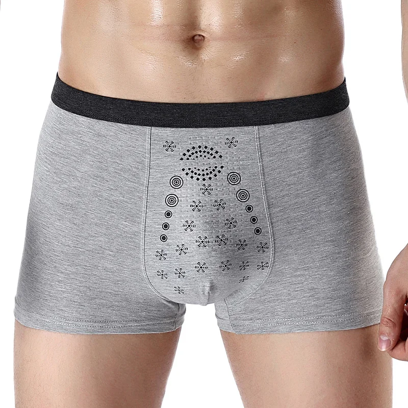 Сексуальные мужские трусы боксеры мягкое дышащее нижнее белье удобные