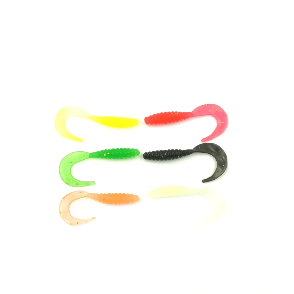 силиконовые приманки 5.5cm 1.5G 100 штук|artificial bait|fishing lure softsoft baits |