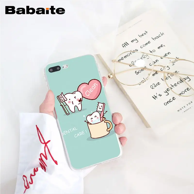 Babaite стоматологический зуб чехол для телефона для iphone 11 Pro 11Pro Max 8 7 6 6S Plus X XS MAX 5 5S SE XR
