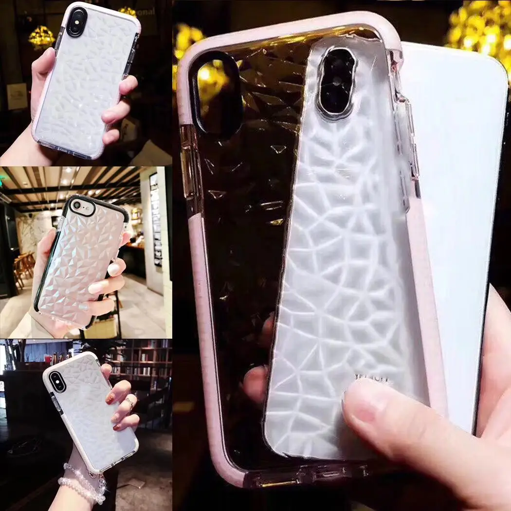 Модный телефон чехол для iPhone 6 S бриллианты мобильный оболочки мягкие задние