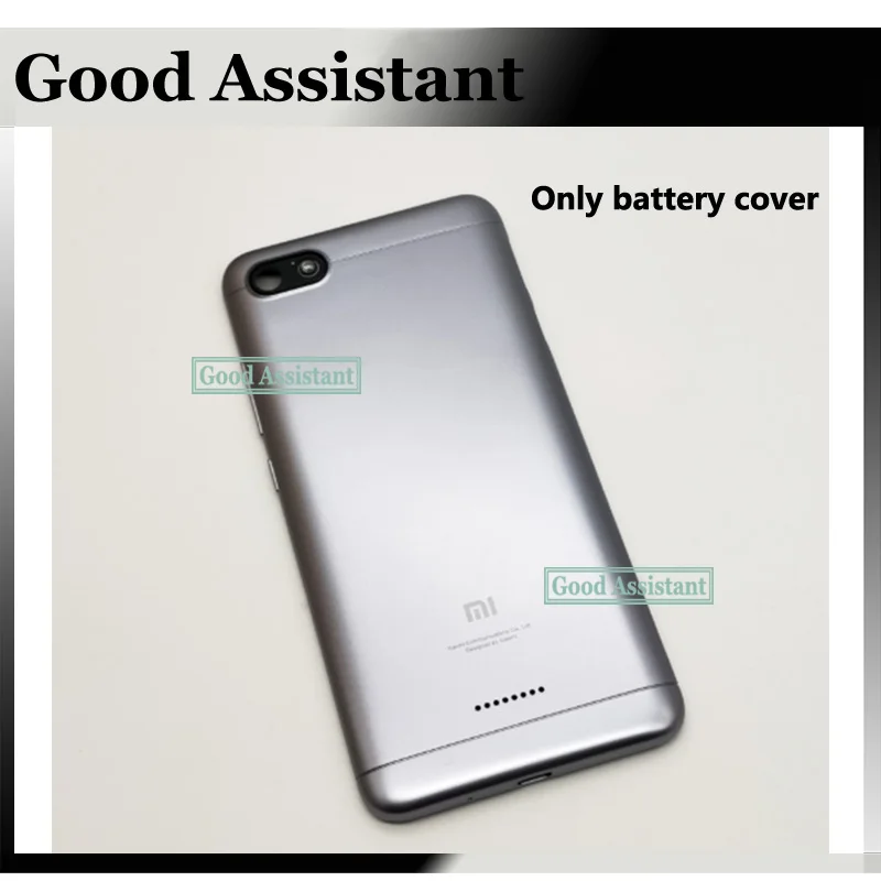Оригинальный Корпус для Xiaomi Redmi 6A/6/6 глобальная версия крышка отсека аккумулятора