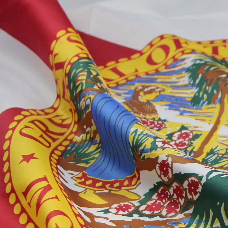 Флаг Штата Флориды MOFAN США высокое качество и двойная строчка флаг штата FL с 2