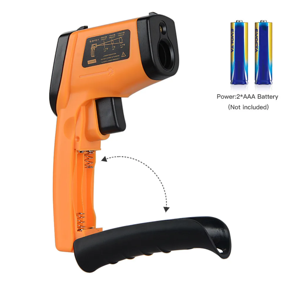 GM320 Бесконтактный инфракрасный термометр лазер Температура измерительные