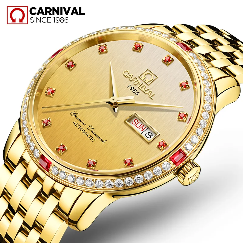 Часы швейцарские мужские механические с автоматическим механизмом брендовые