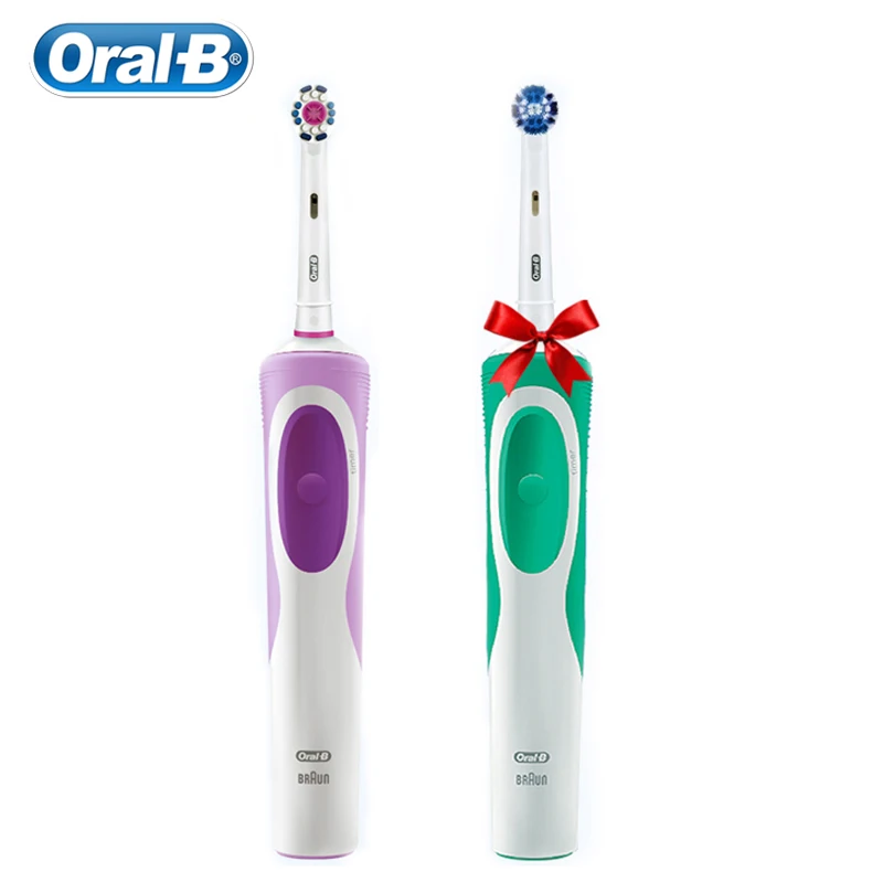 Электрическая зубная щетка Oral B вращающаяся перезаряжаемая электрическая для