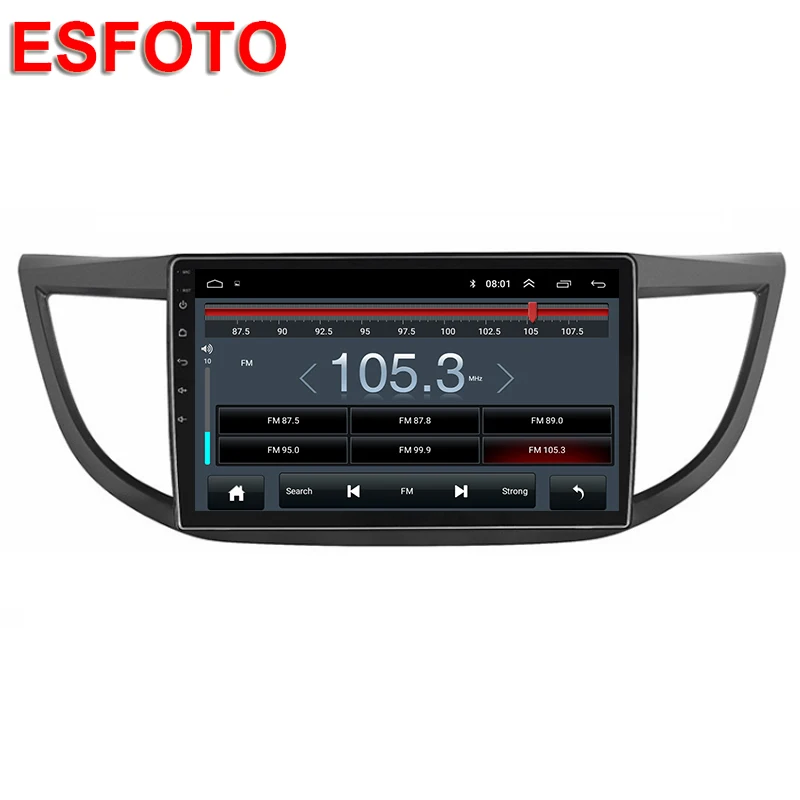 Сенсорный Экран 10 1 &quotАвтомобильный dvd плеер на основе Android для Honda CRV 2012 2015 gps